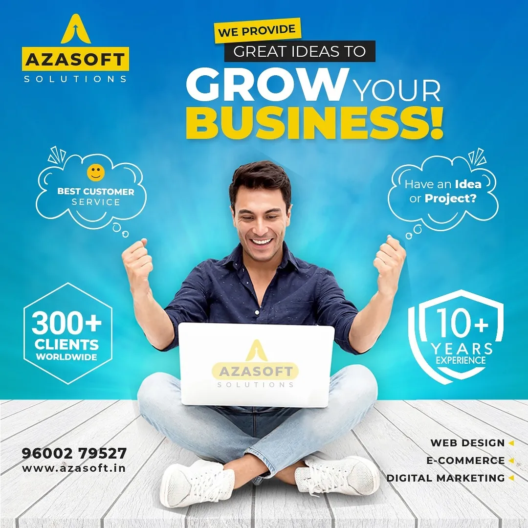 web design companies in tenkasi - Azasoft Solutions